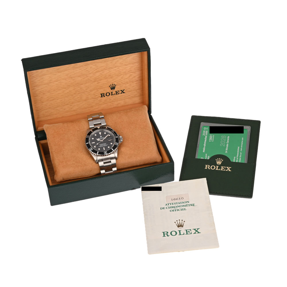 Rolex Submariner Ref.16610, mit Box + Zert.
