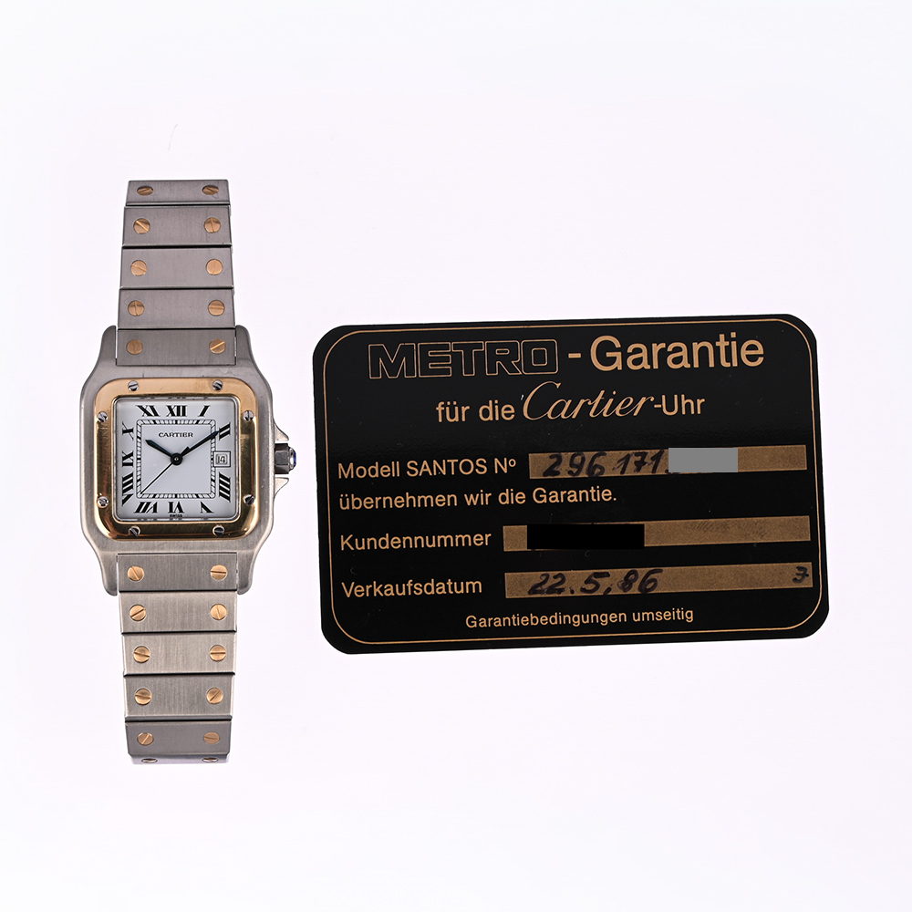 Armbanduhr, Cartier Santos, Automatic Ref. 2961 Armbanduhr, Cartier Santos, Automatic Ref. 2961