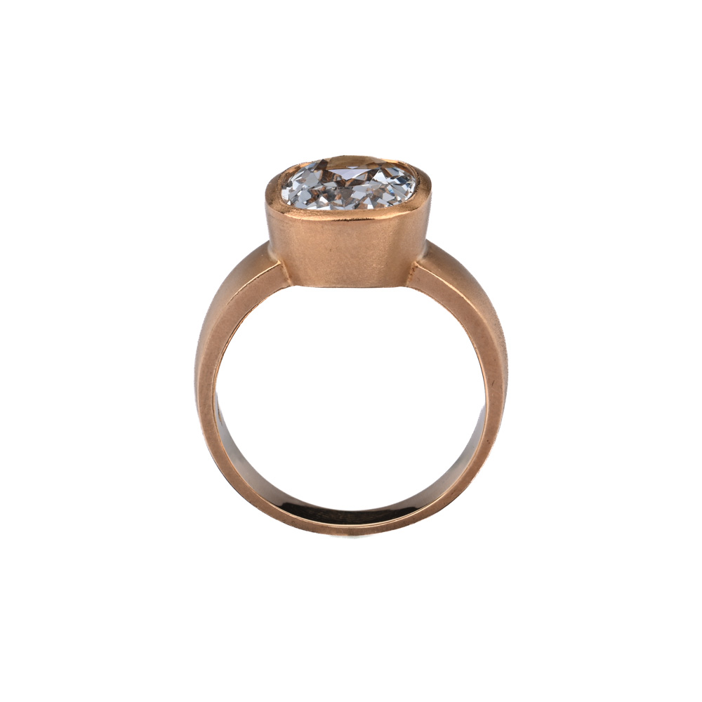 Ring, synthetischer Spinell, G750 ca.15,7 g, Ringeweite 65