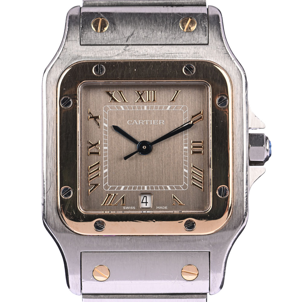 Armbanduhr, Cartier Santos, Ref. BB 089646 /1566, Quartz