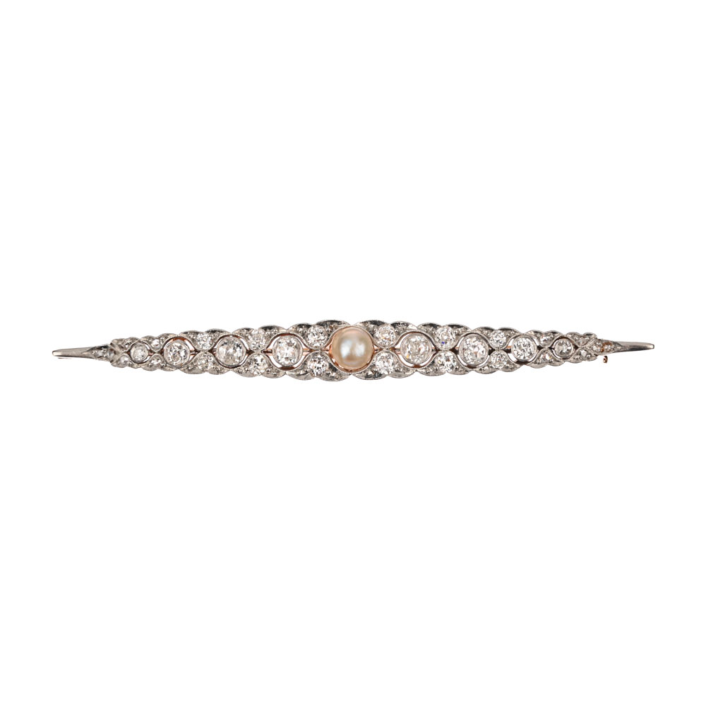 Altschliff-Brillant-Brosche Altschliff-Brillant-Brosche