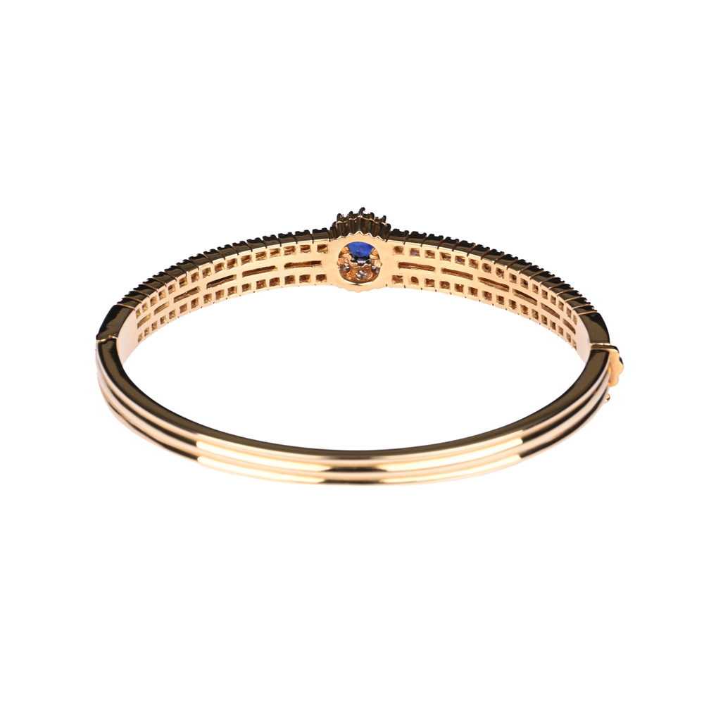 Saphir-Brillant-Armreif