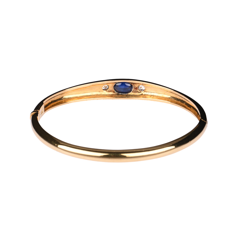 Saphir-Brillant-Armreif