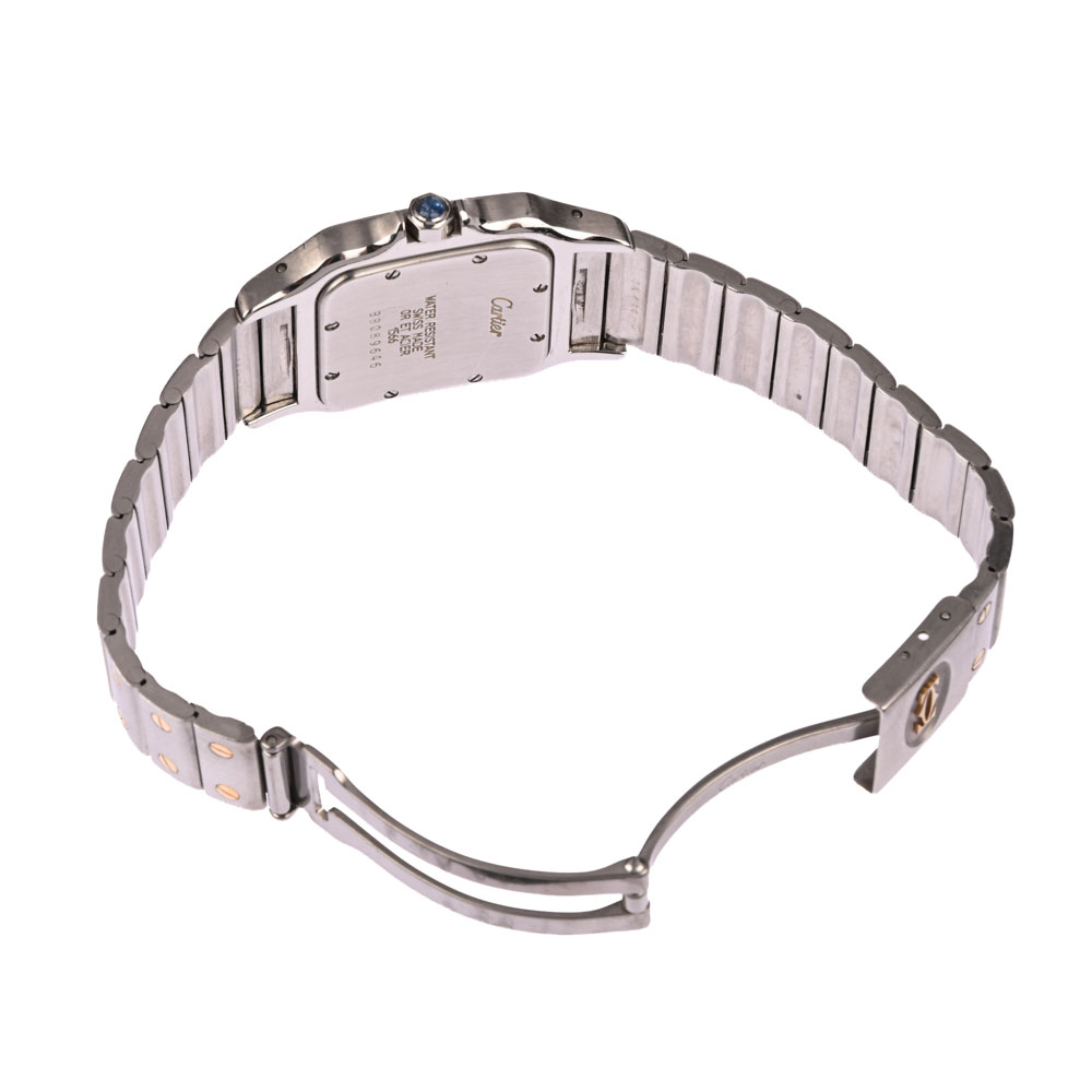Armbanduhr, Cartier Santos, Ref. BB 089646 /1566, Quartz Armbanduhr, Cartier Santos, Ref. BB 089646 /1566, Quartz